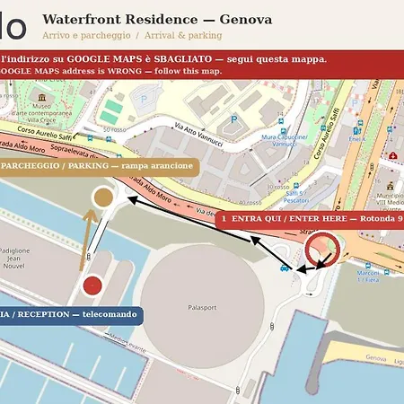 Апартаменты Waterfront Luxury 1br, Free Parking, Ac, Netflix & Wifi By Tilo Lux Генуя