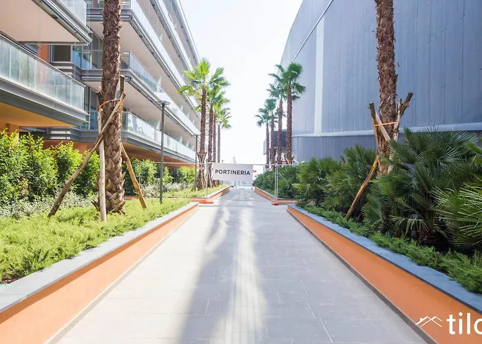 Waterfront Luxury 1br, Free Parking, Ac, Netflix & Wifi By Tilo Lux شقة جنوة