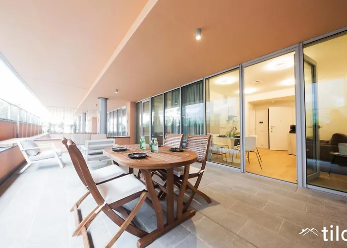 Waterfront Luxury 1br, Free Parking, Ac, Netflix & Wifi By Tilo Lux شقة *