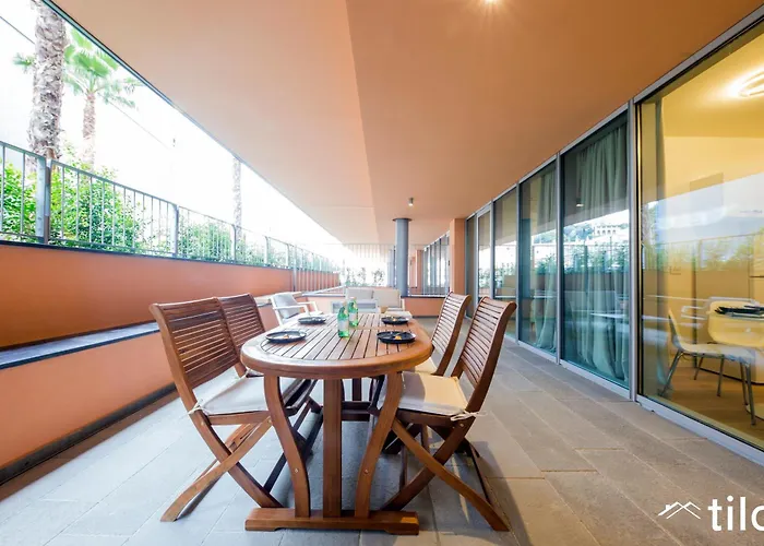 Waterfront Luxury 1br, Free Parking, Ac, Netflix & Wifi By Tilo Lux * جنوة