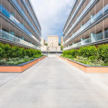 Waterfront Luxury 1br, Free Parking, Ac, Netflix & Wifi By Tilo Lux アパート ジェノヴァ